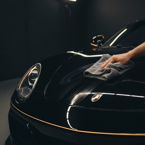 Elite exterior detail, deep gloss paint finish