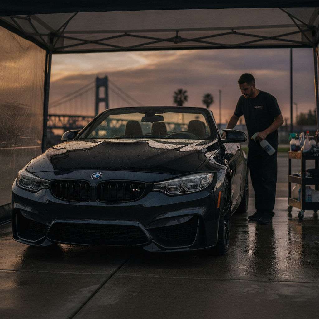 mobile detailing for BMW Sacramento